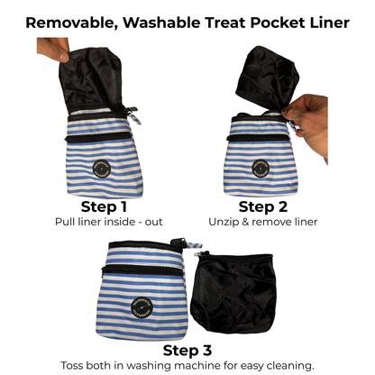 The Pup Pouch:  Dog Treat Pouch & Poop Bag Holder